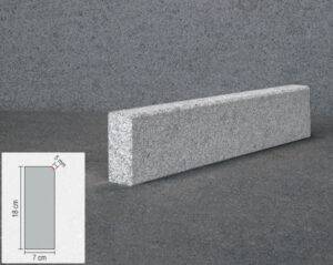 Granitni robniki; klesani, rezani